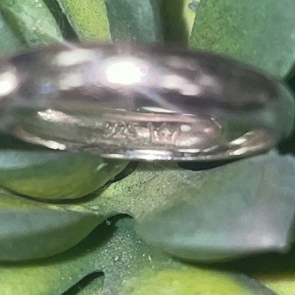 Hematite Silver Ring - image 3